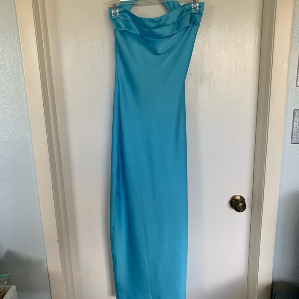 Elegant Blue Gown